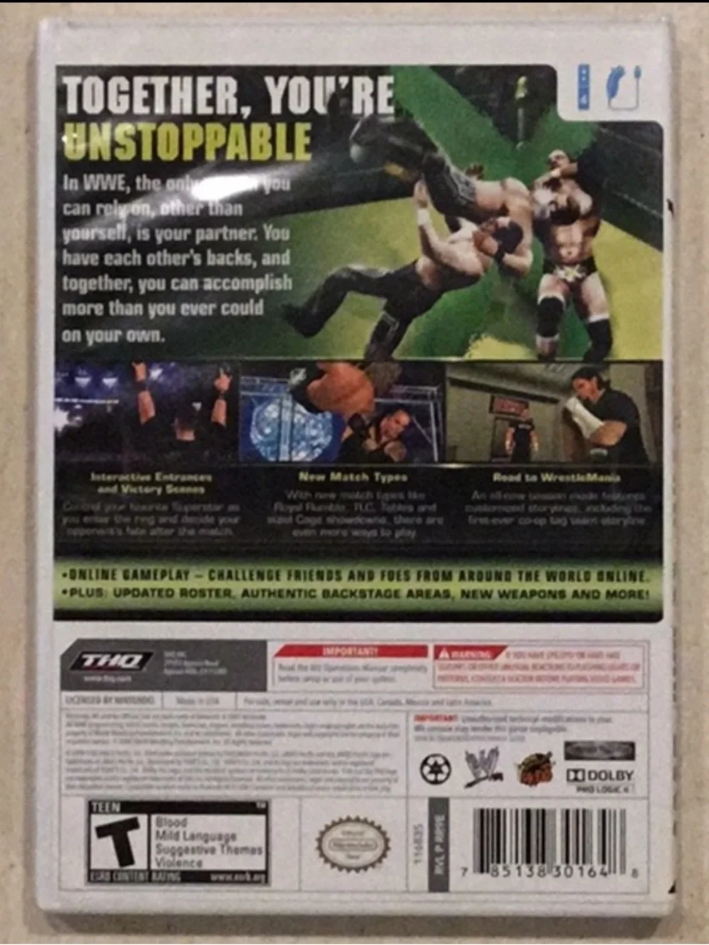 Nintendo wwe smackdown